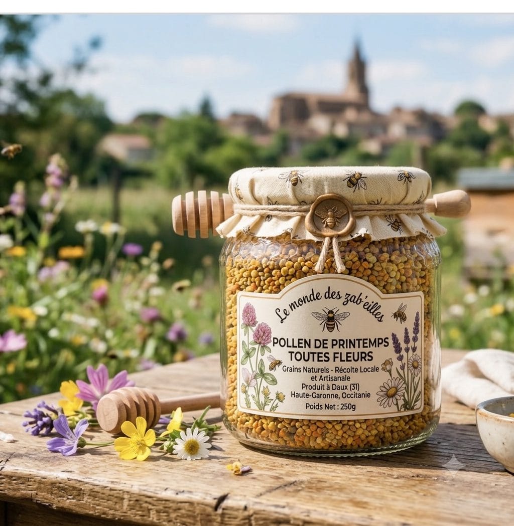 Pollen frais 1 Pollen frais - Le monde des zab'eilles - Boutique en ligne