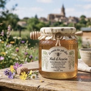 miel d'acacia - Le monde des zab'eilles - Boutique en ligne
