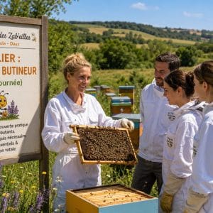 Stage Atelier Apiculture Toulouse stage initiation apiculture L'Apprenti Butineur à Daux