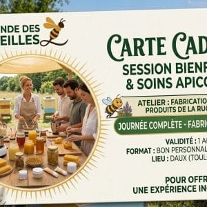 carte cadeau atelier des abeilles