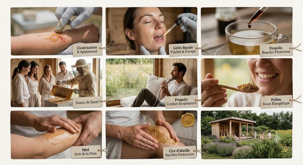 Atelier des abeilles près de Toulouse: Soins & Bienfaits des Produits de la Ruche 2 Atelier des abeilles près de Toulouse à la miellerie